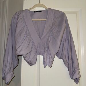 Zara Light Purple Blouse